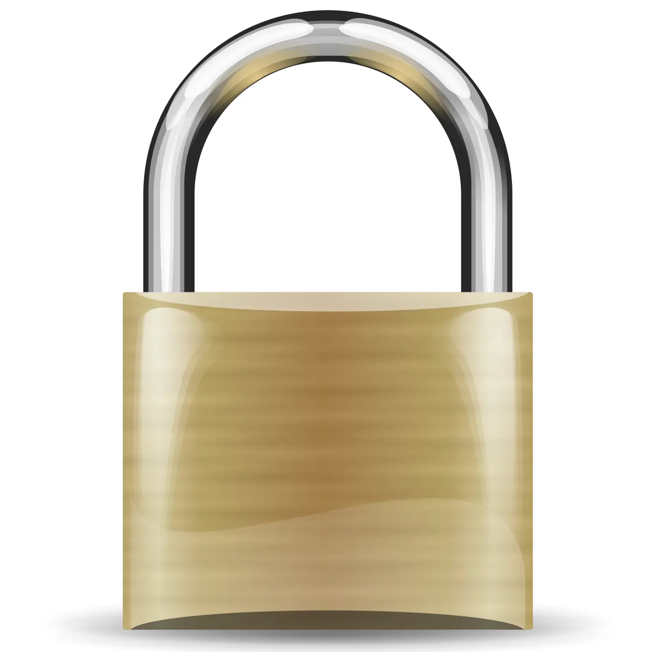 Padlock symbol representing encrypted network traffic