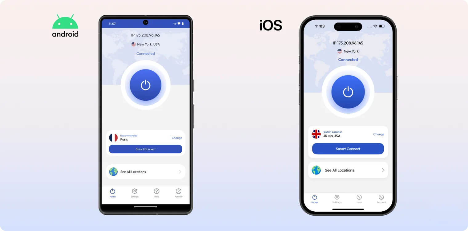 FastestVPN on Mobile: iOS &amp; Android