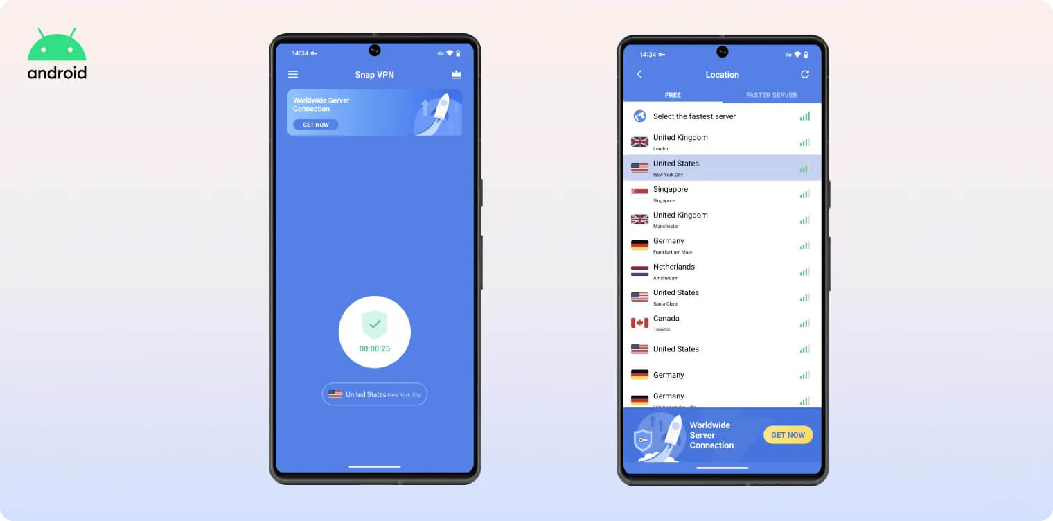 Snap VPN Android APP