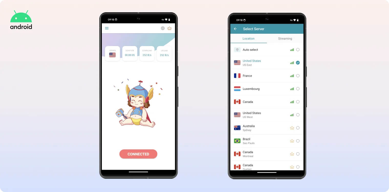 Thunder VPN app 