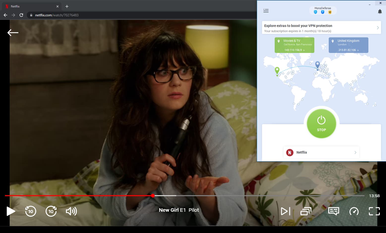 VPN Unlimited consistently unblocks US Netflix